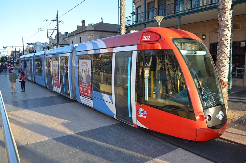 Adelaide Citadis tram photo