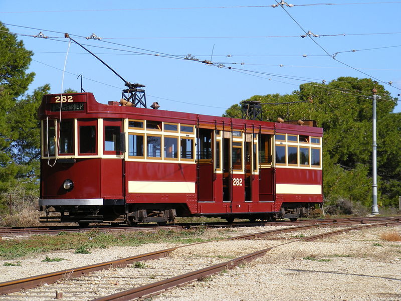 Adelaide Old tram photo