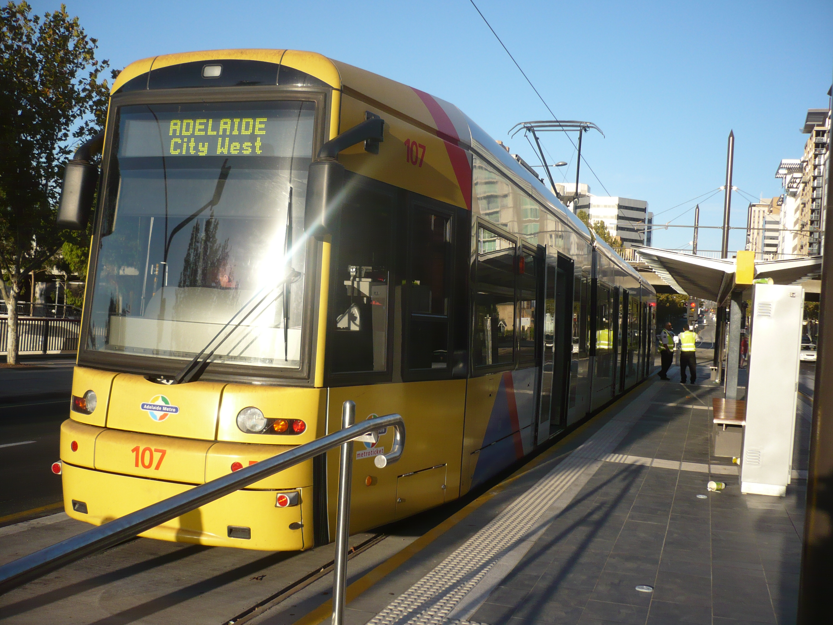 Adelaide Flexity tram photo