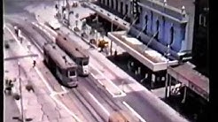 Old trams in Brisbane video