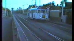 Melbourne St Kilda trams video