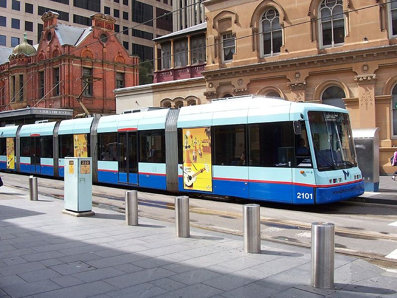Sydney New tram photo