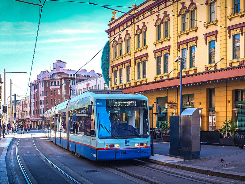 Sydney New tram photo