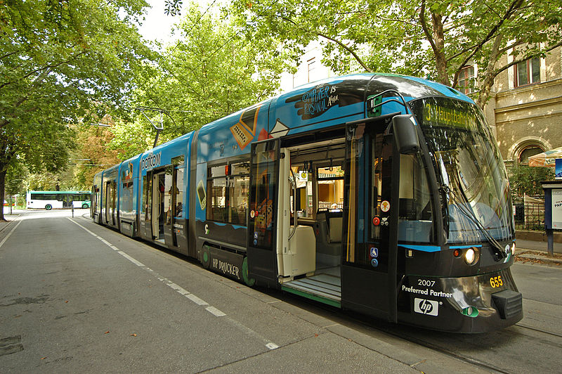 Graz tram photo