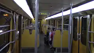 Brussels metro video
