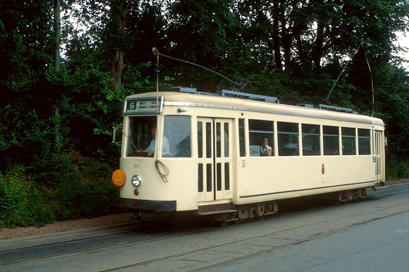 NMVB Brussels vicinal trams photo