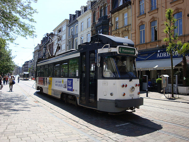 Ghent tram photo