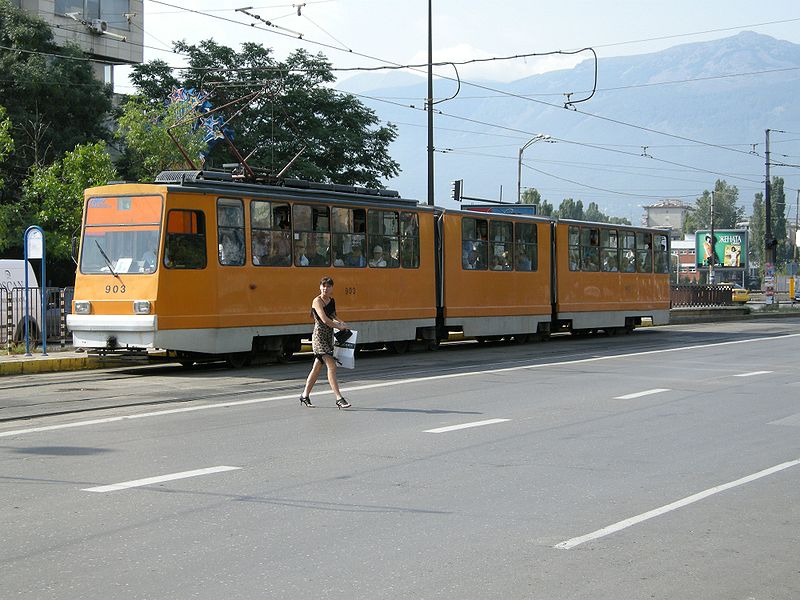 Sofia tram photo