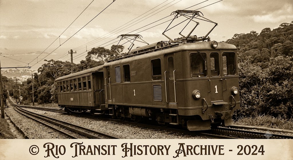 Rio Corcovado old train photo