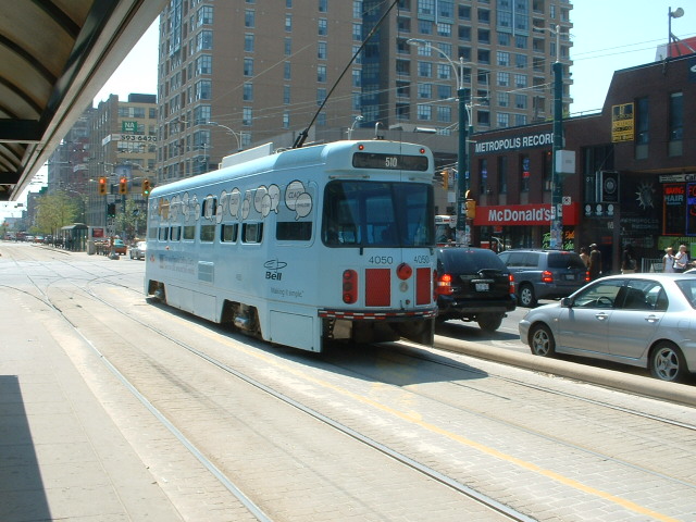 PCC photo on the Spadina route