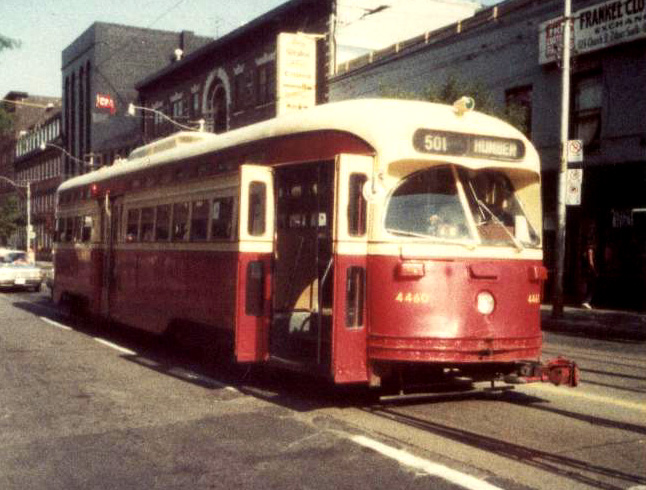 Toronto PCC streetcar photo