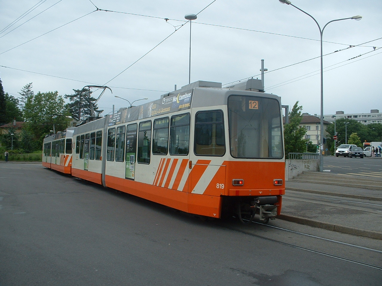 Geneva tram photo