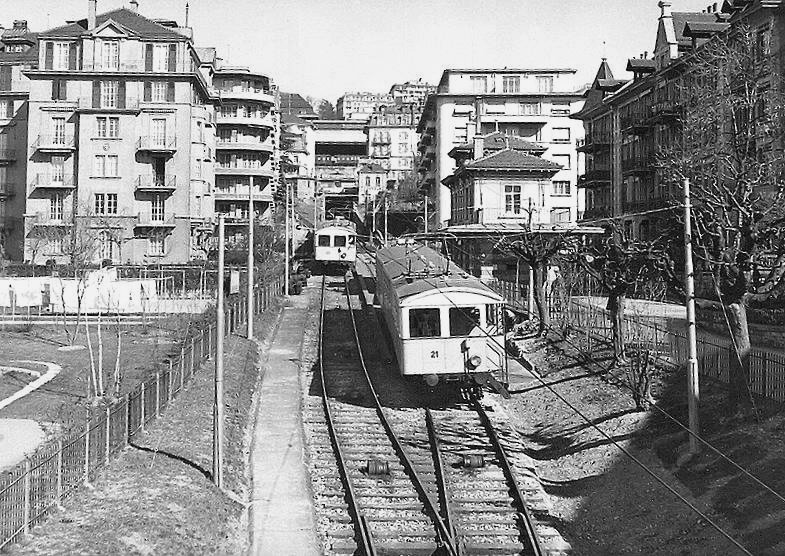 Lausanne funiculaire La Ficelle