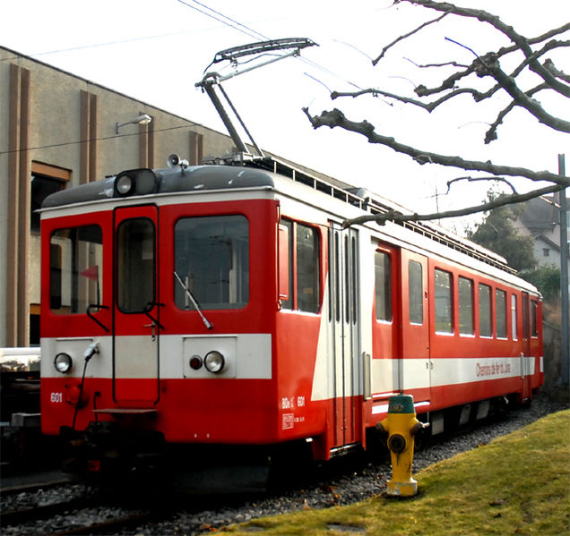 Lausanne LEB Interurban old photo