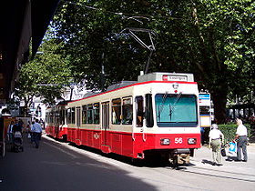 Zurich Forchbahn tram