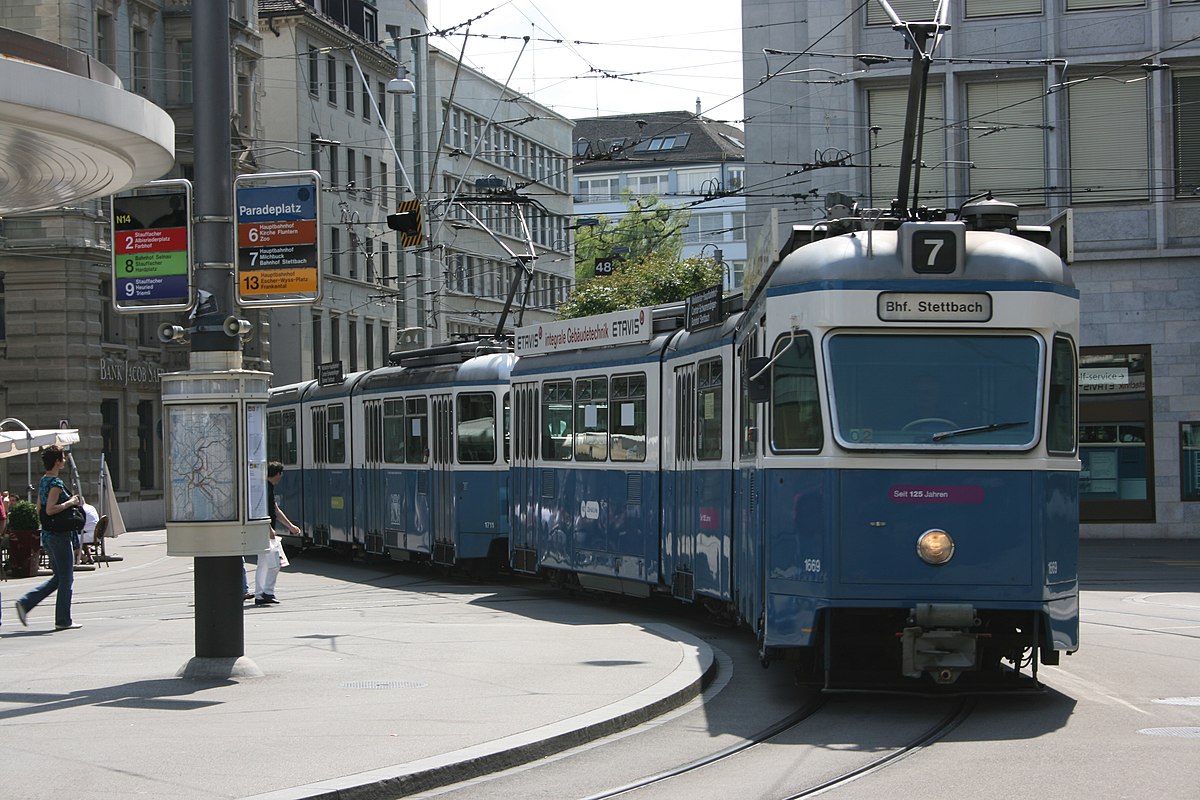 Zurich Mirage tram
