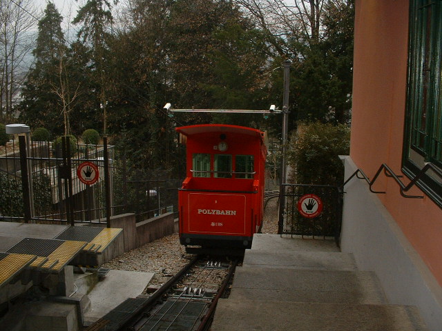 Zurich Polybahn funicular