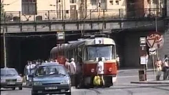 Brno old trams video