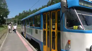 Ostrava trams video