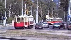 Prague 1993 trams video