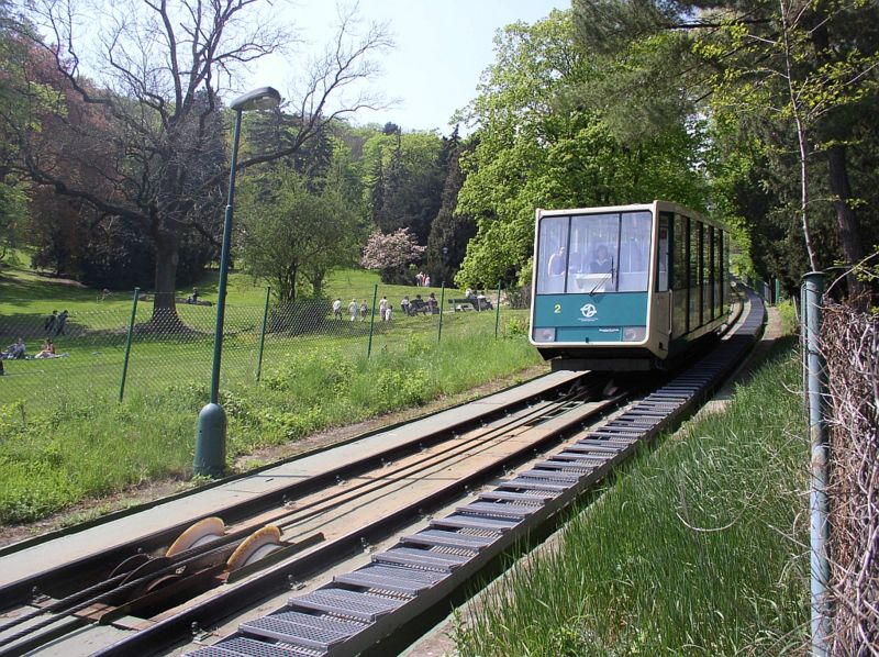 Prague funicular photo