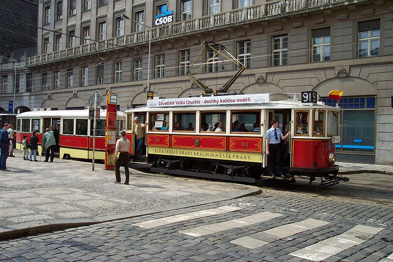 Prague tram