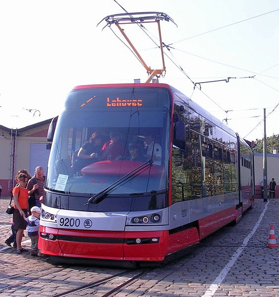 Prague tram photo