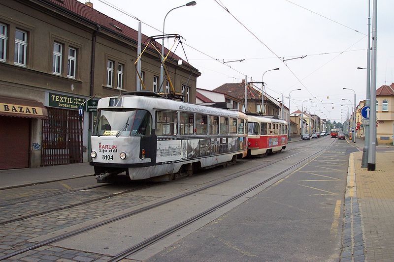 Prague tram photo