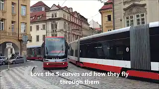Prague trams video
