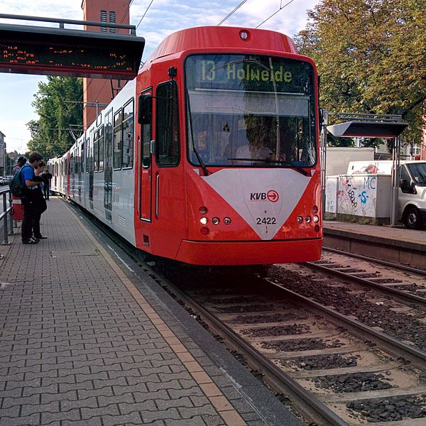 Cologne Stadtbahn tram photo