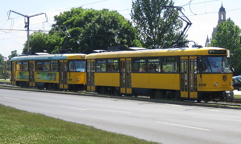 Dresden tram photo