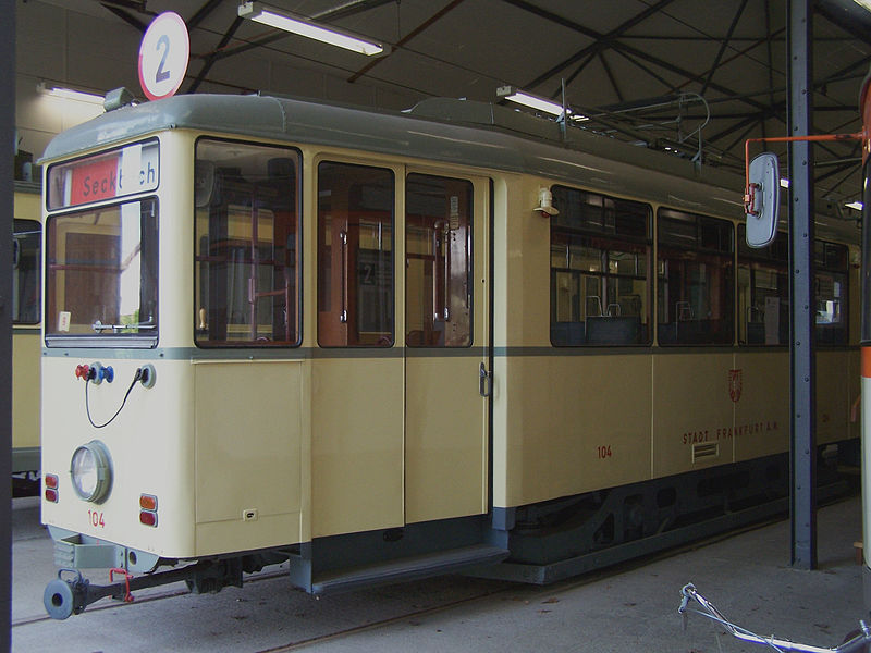 Frankfurt tram