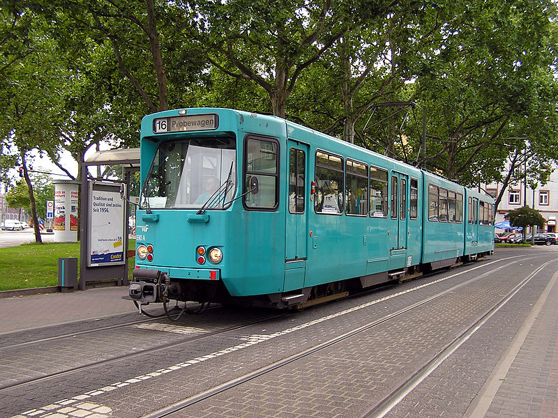 Frankfurt tram