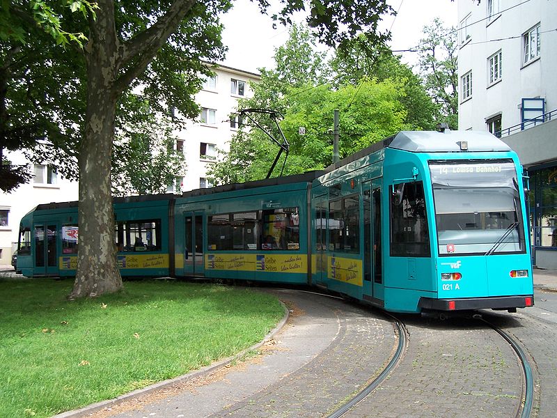 Frankfurt tram photo