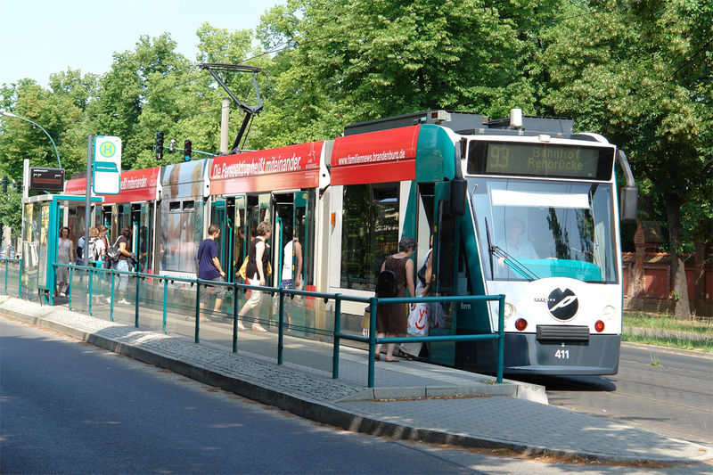 Potsdam tram photo