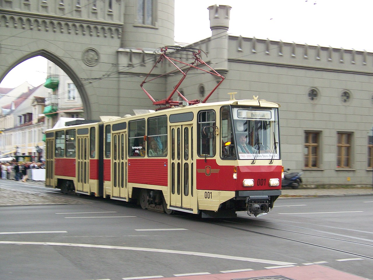 Potsdam Tatra tram