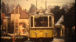 Stuttgart old cog-wheel trams video