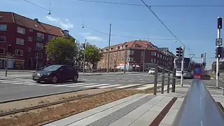 Modern Arhus trams video