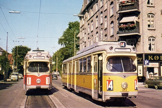 Copenhagen tram photo