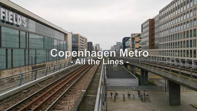 Copenhagen metro video