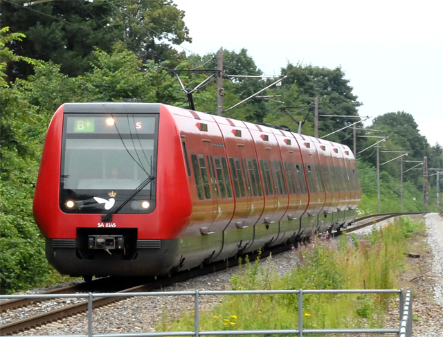Copenhagen S-tog train