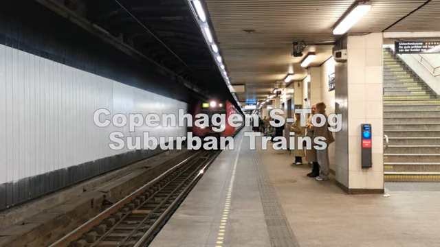 Copenhagen modern S-Tog video