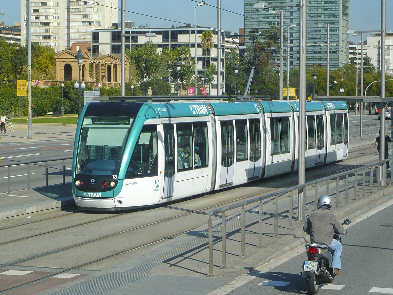 Barcelona Trambaix LRT photo