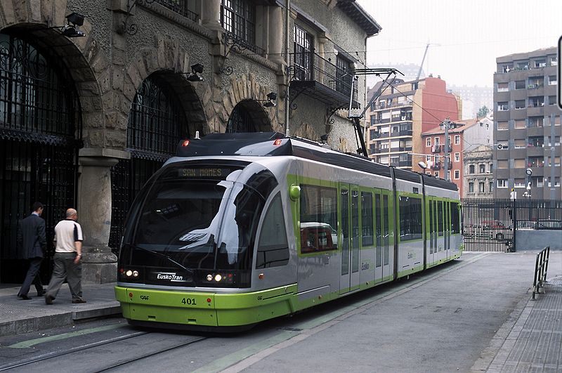 Bilbao tram photo