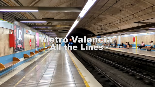 Valencia trams and metro video