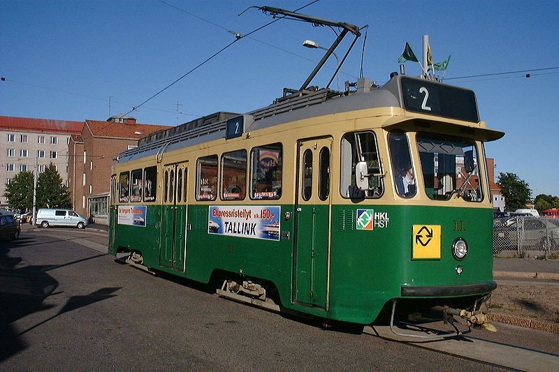 Helsinki tram photo