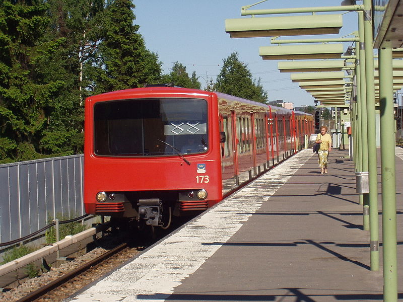 Helsinki metro photo