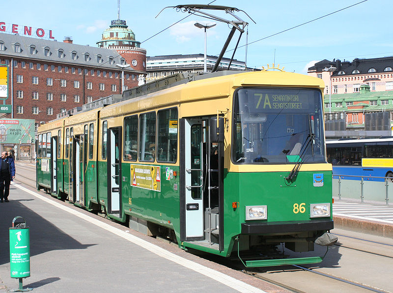 Helsinki tram photo