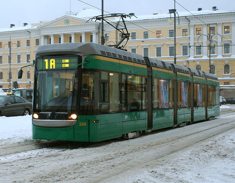 Helsinki tram photo