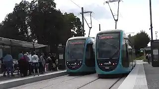 Besancon trams video